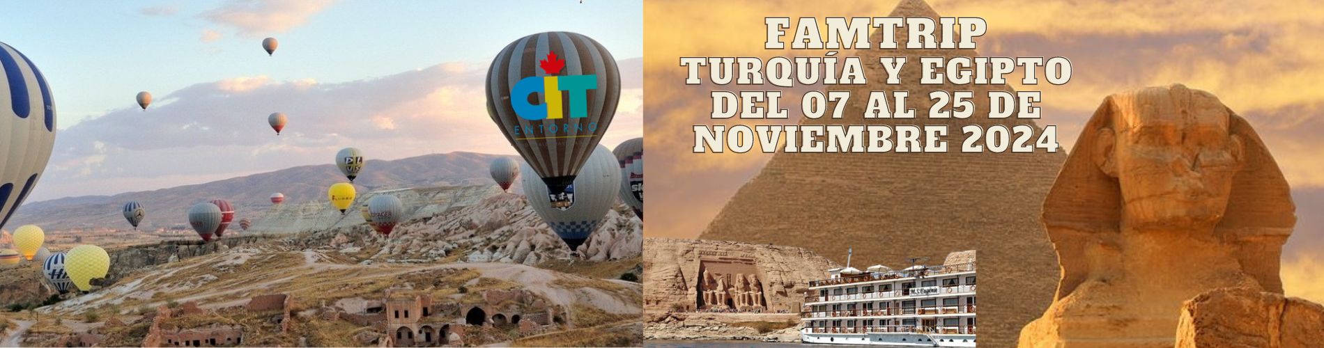 FAMTRIP Turquía y Egipto con Abu Simbel y Hurgada 19 días