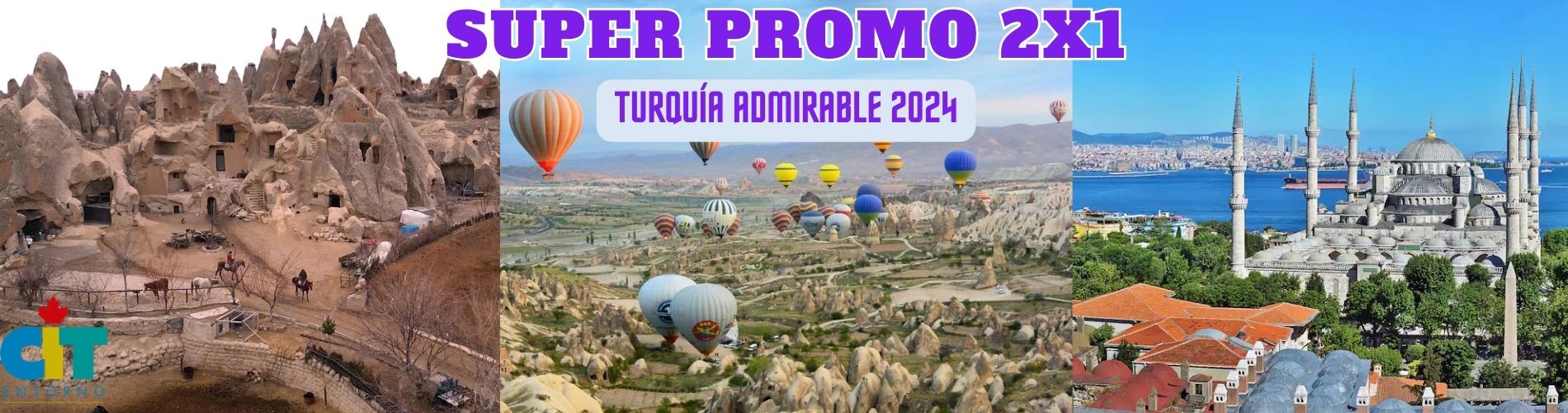 Turquía Admirable 10 días, Super Promo 2x1