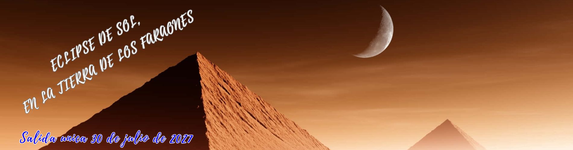 Eclipse de sol, en la tierra delos Faraones