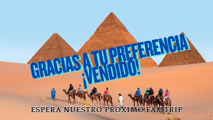 FAMTRIP Post FITUR Egipto, Entorno CIT  25 de enero de 2027